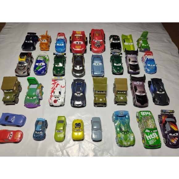 Lot of 33 Disney Pixar Cars Trucks & More - Picture 1 of 16